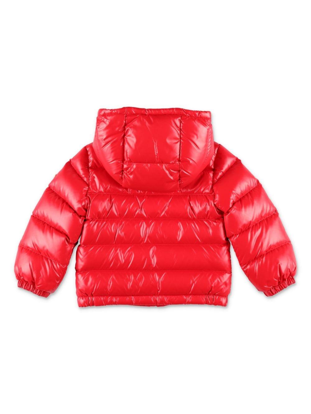 Piumino rosso neonato unisex
