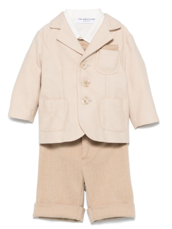 Set beige neonato