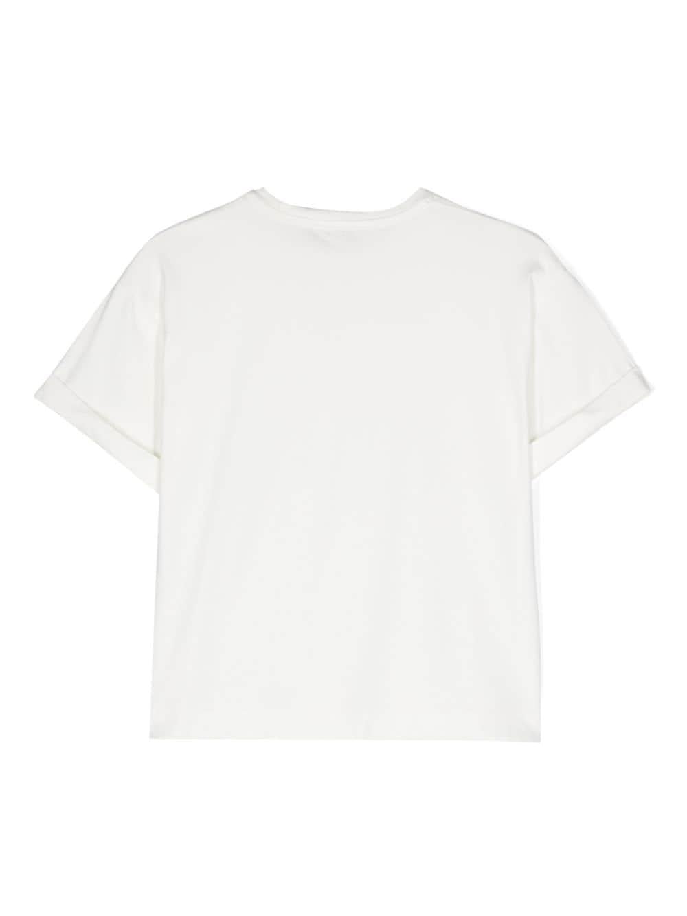 T-shirt bianca bambina