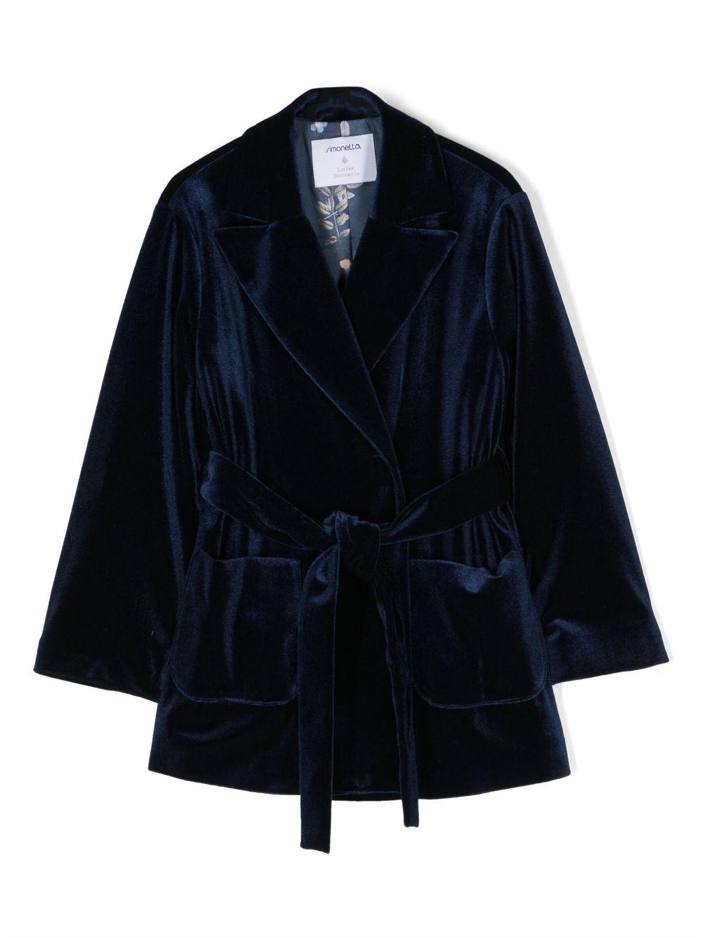 Blazer blu bambina