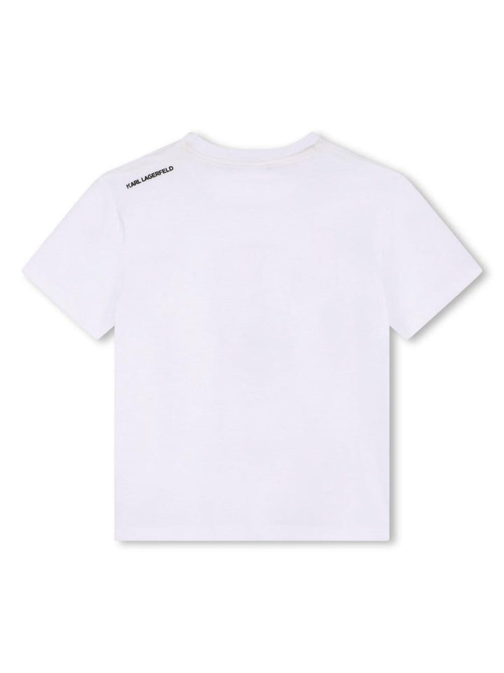 T-shirt bianca bambino