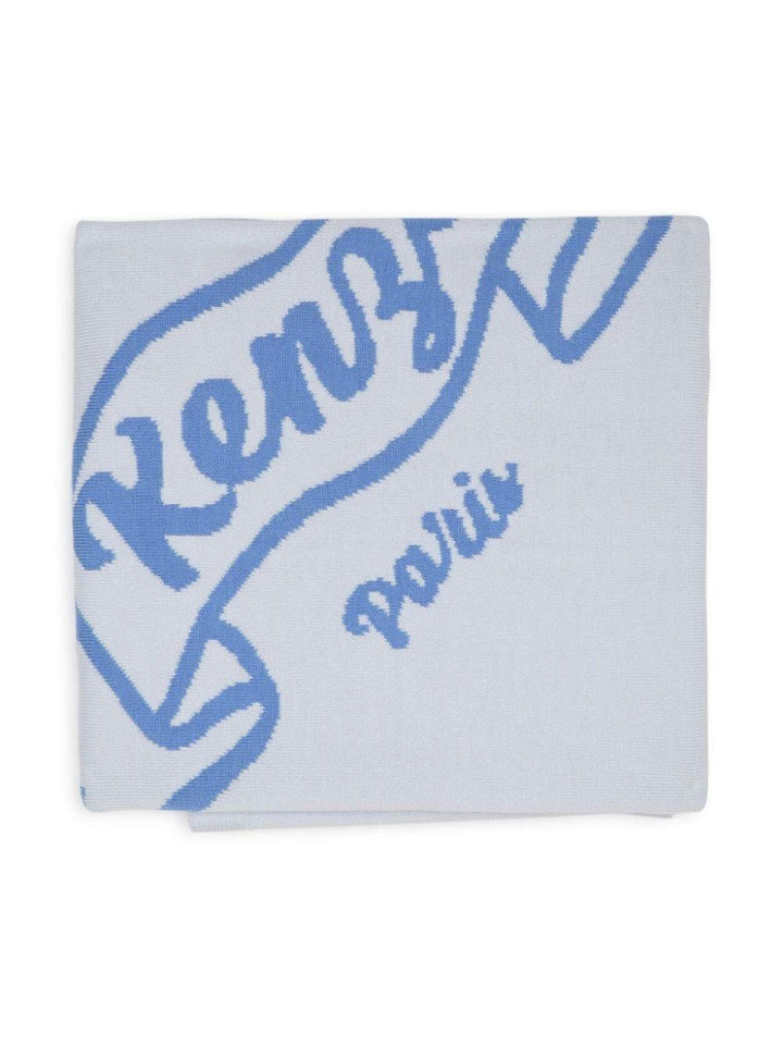 Coperta neonato blu/grigio K60018 771 KENZO KIDS 