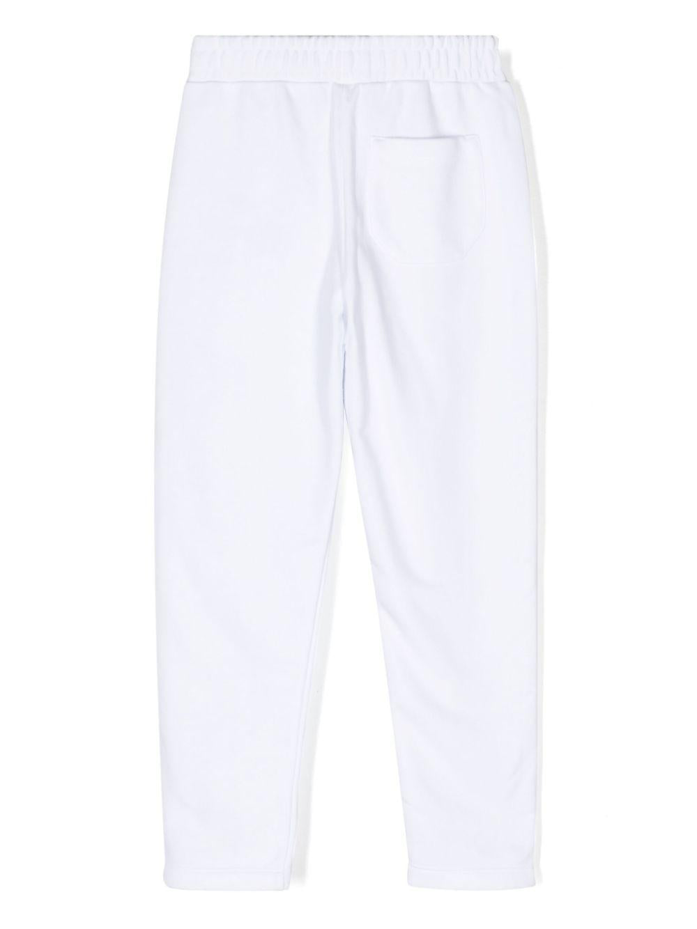 Pantaloni bianchi/blu bambino