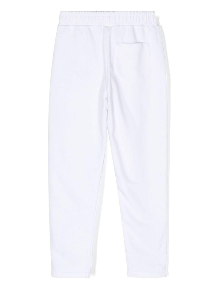 Pantaloni bianchi/blu bambino