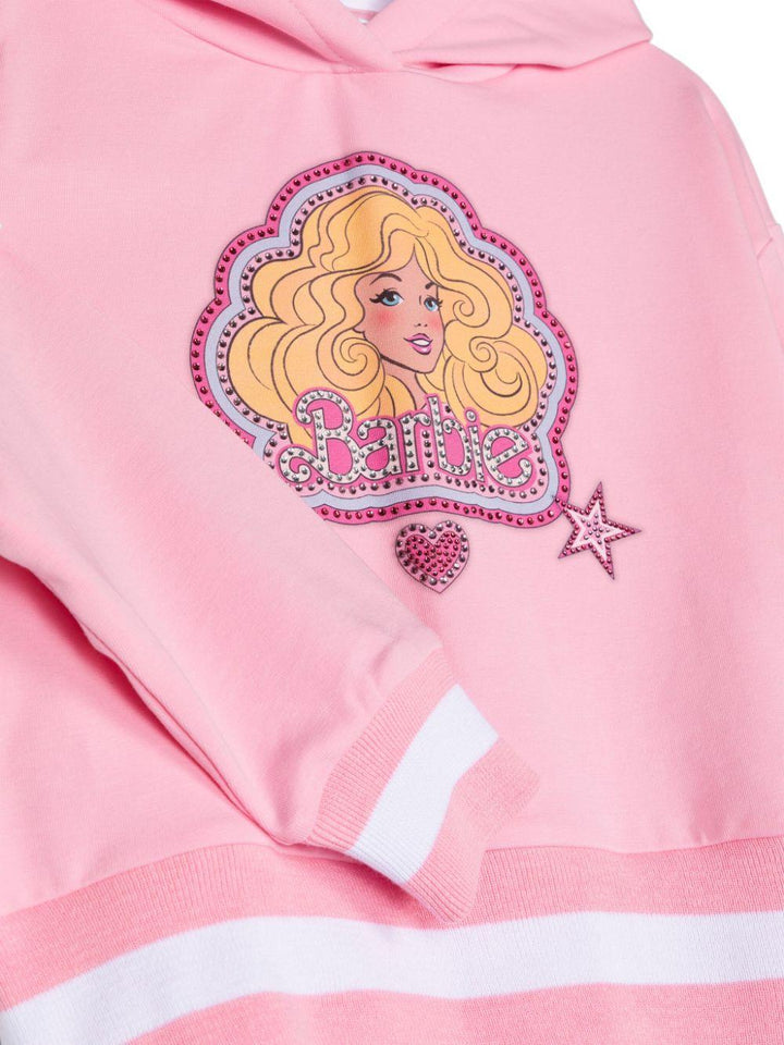 Felpa bambina rosa