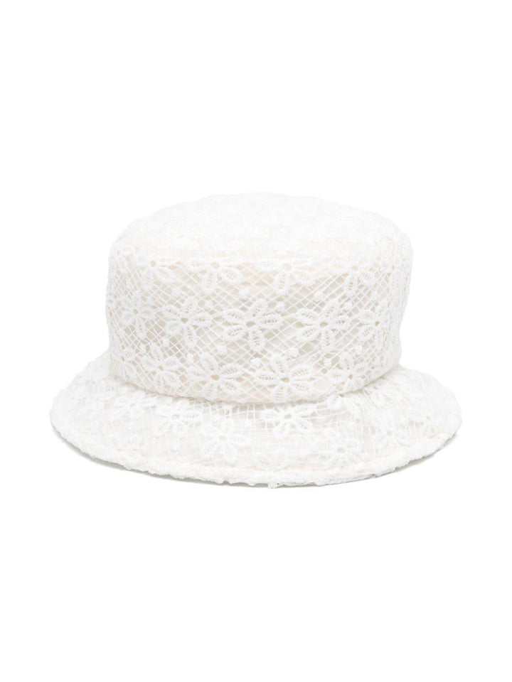 Cappello bianco neonata