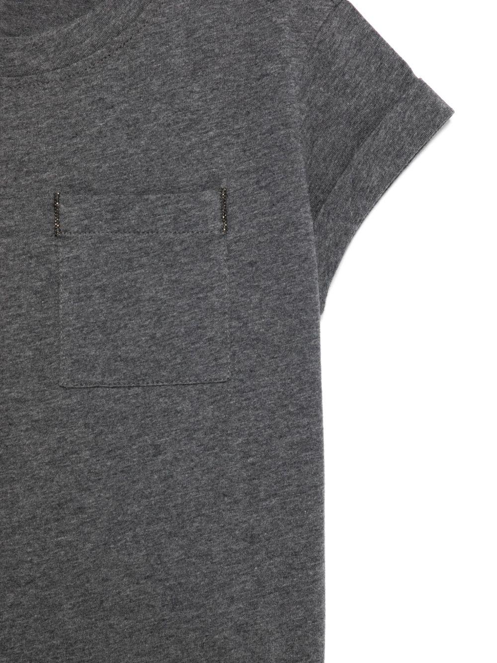 t-shirt grigia bambina