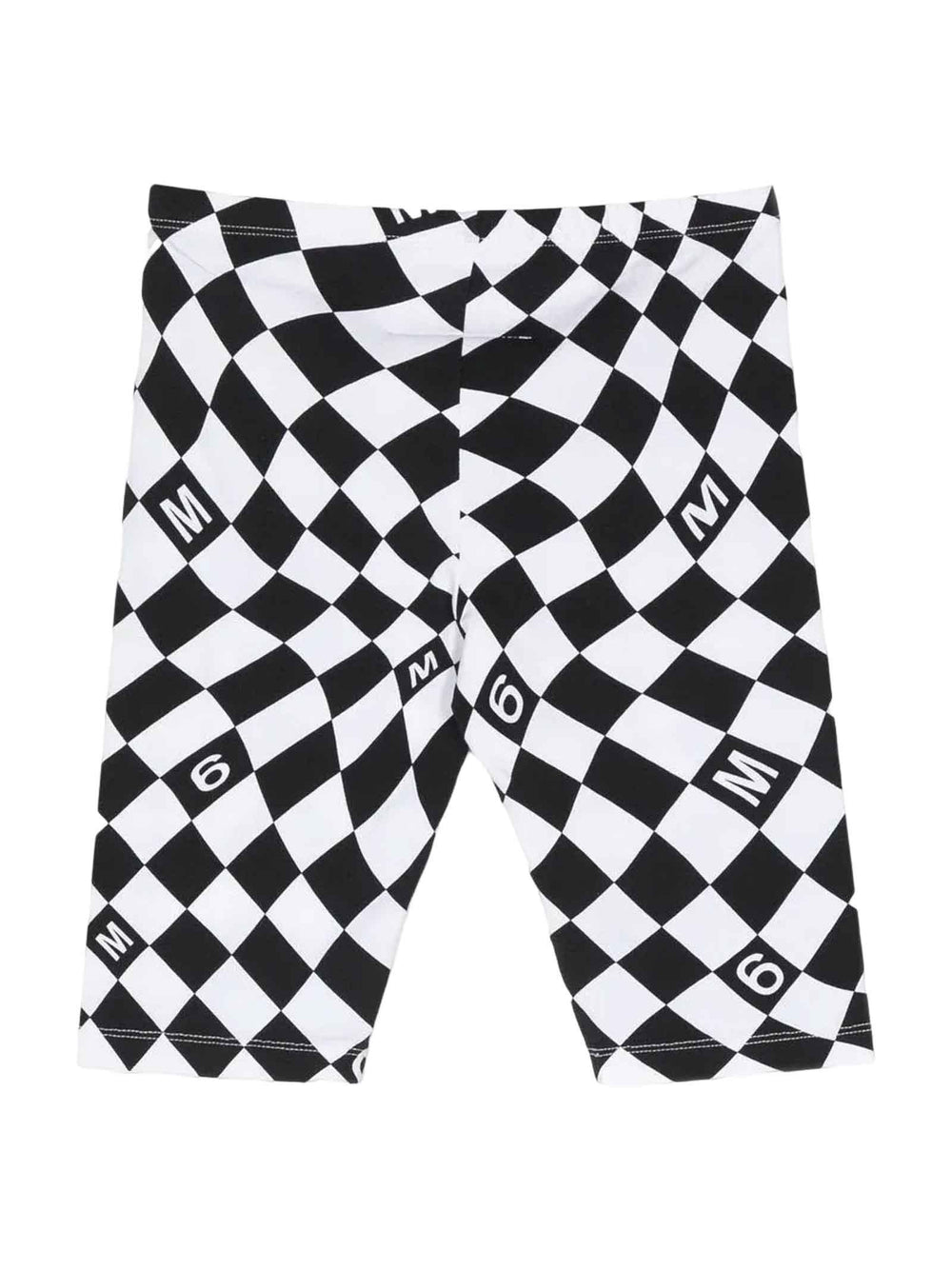 Shorts bianco/neri unisex M60349MM00E M6C01 MM6 KIDS 