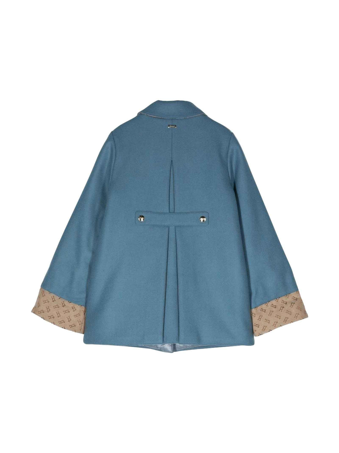 Cappotto azzurro bambina
