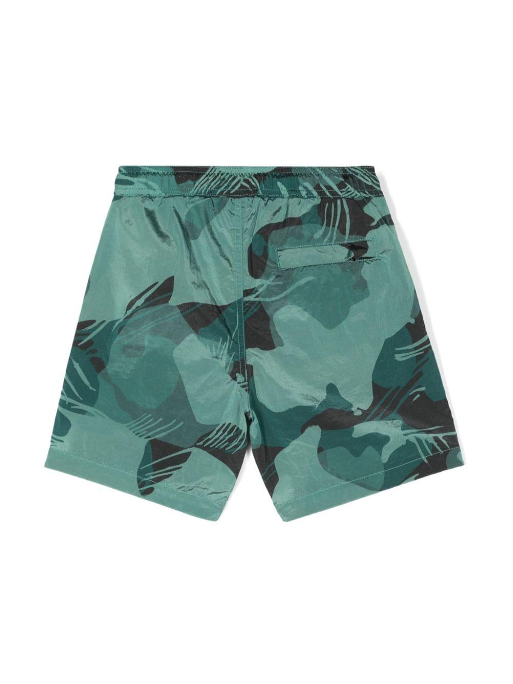 Costume verde/multicolore bambino