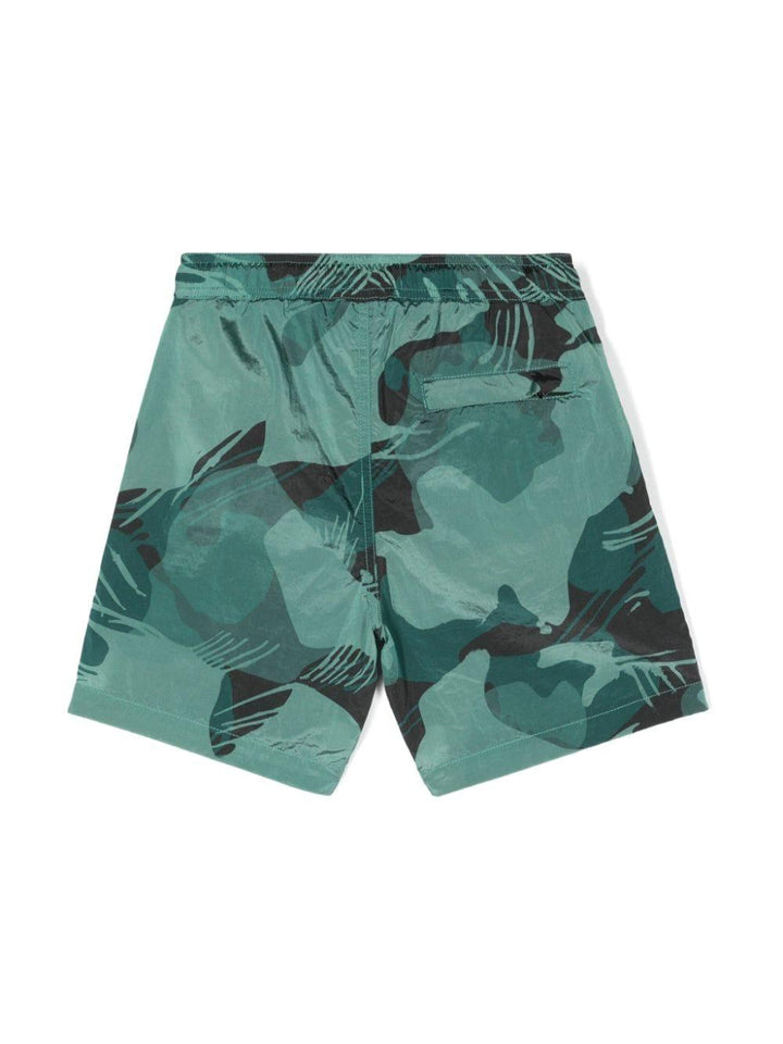 Costume verde/multicolore bambino