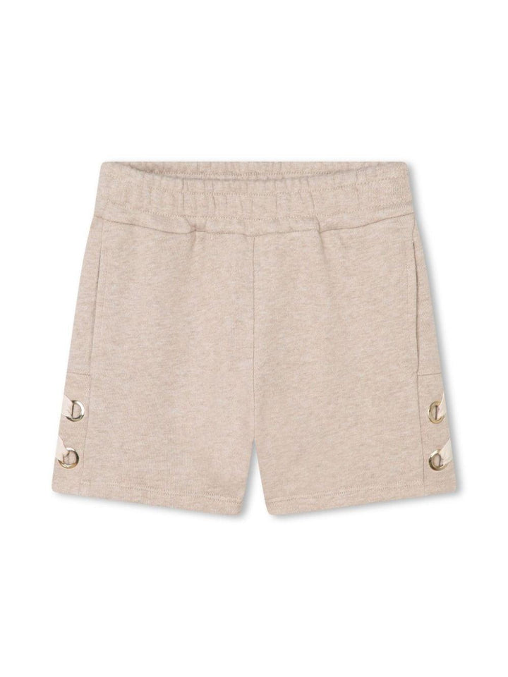 Shorts beige bambina