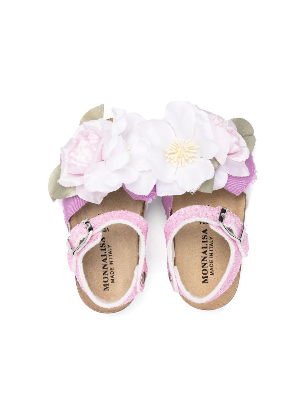Sandali bambina rosa/viola