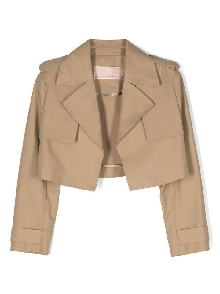 Giacca beige bambina