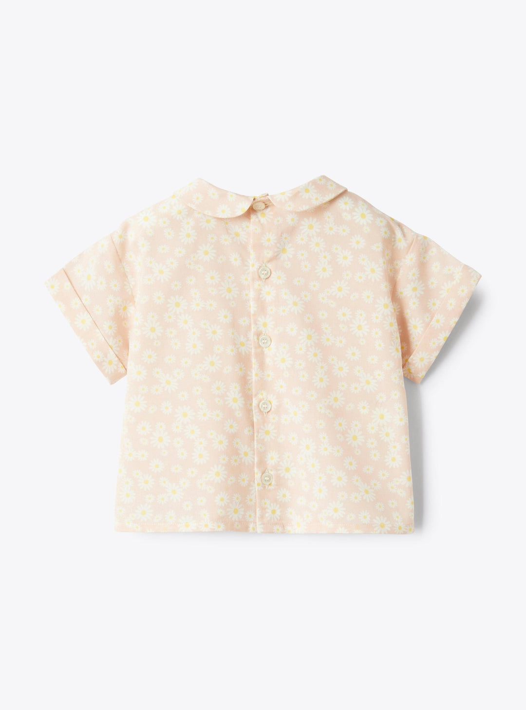 camicia rosa neonata P25CC100C4138 320 IL GUFO 