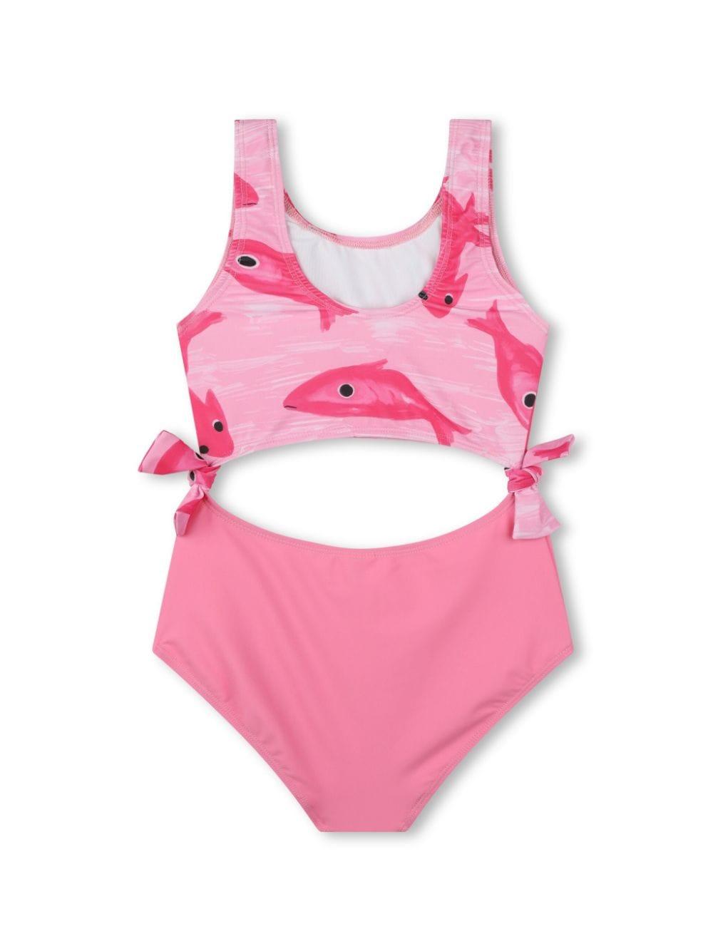costume rosa bambina H30270 465 Givenchy Kids 