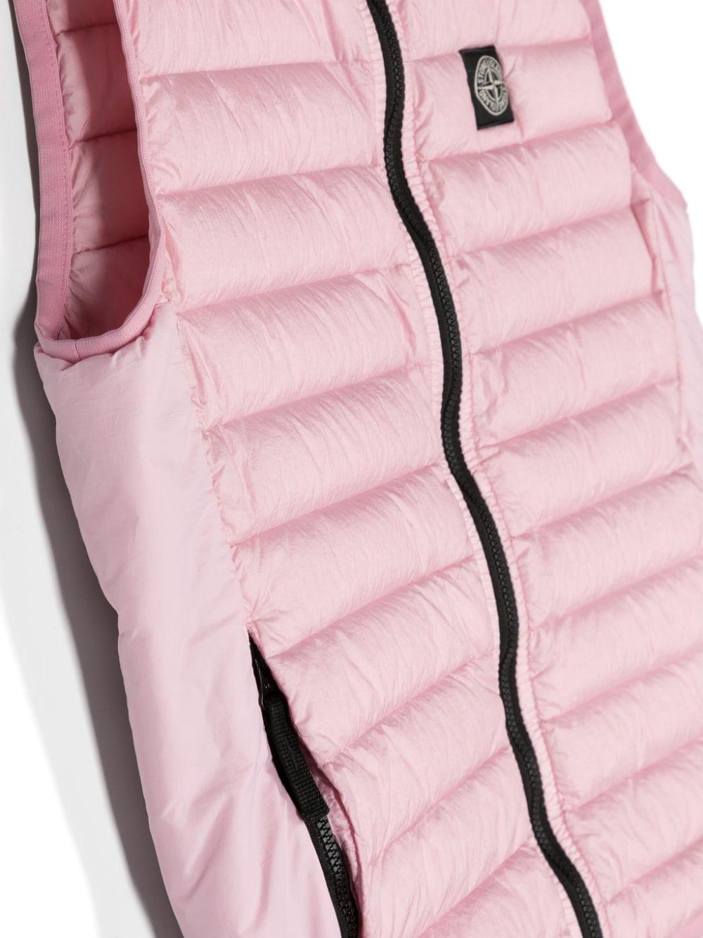 Gilet rosa bambina