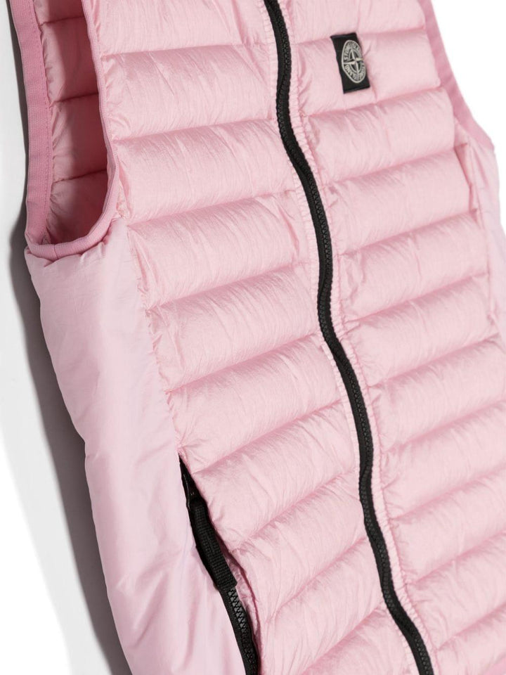 Gilet rosa bambina