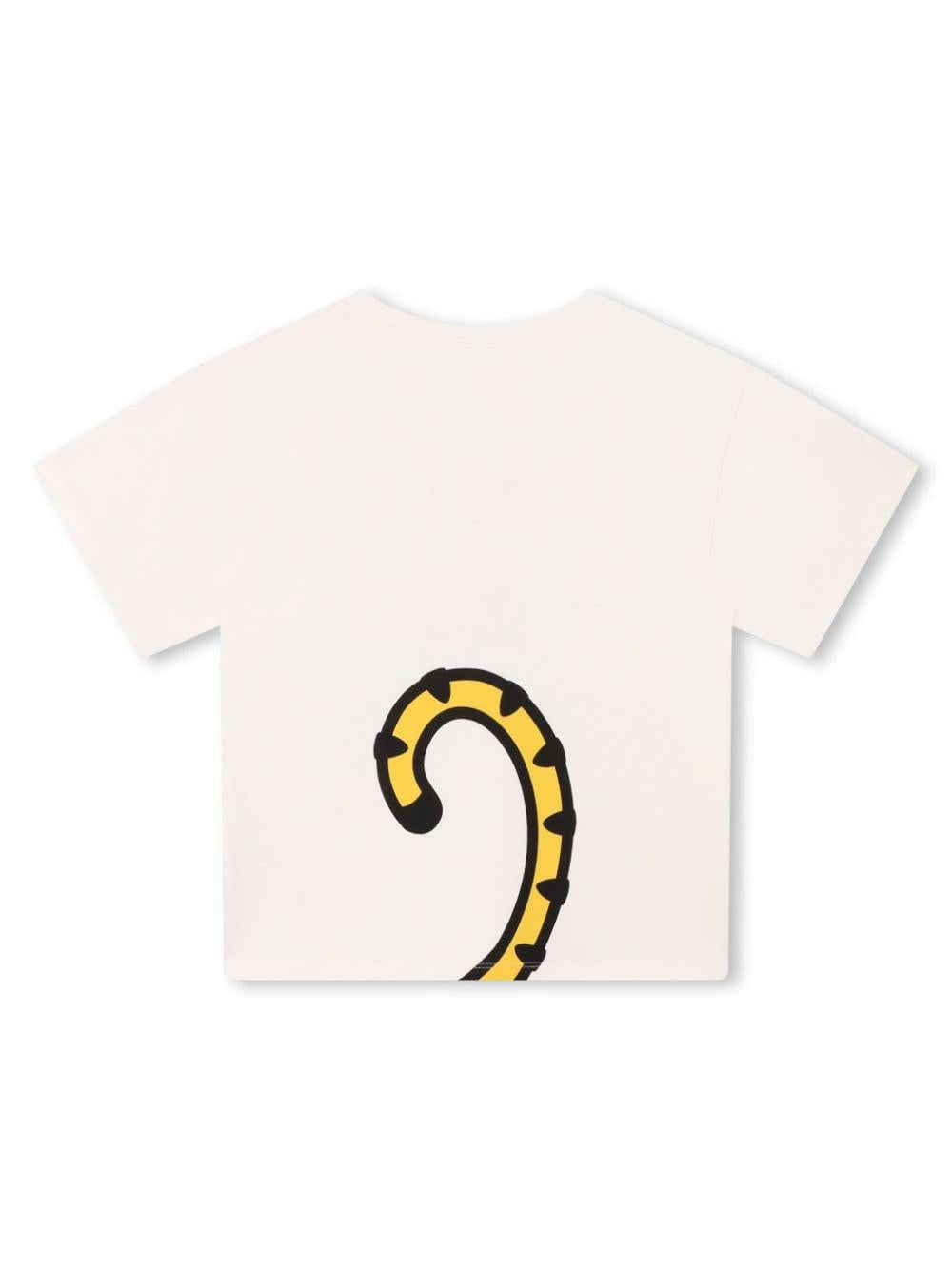 t-shirt bianca bambino K60249 12P KENZO KIDS 