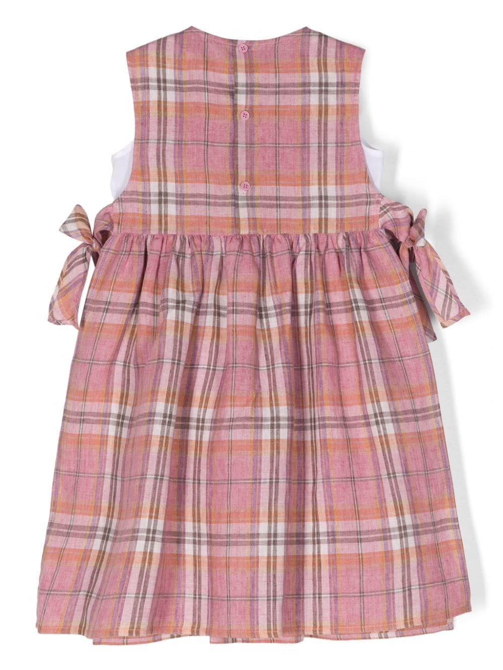 abito rosa bambina
