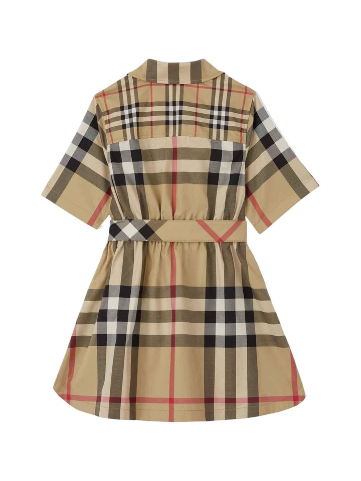 Abito beige bambina