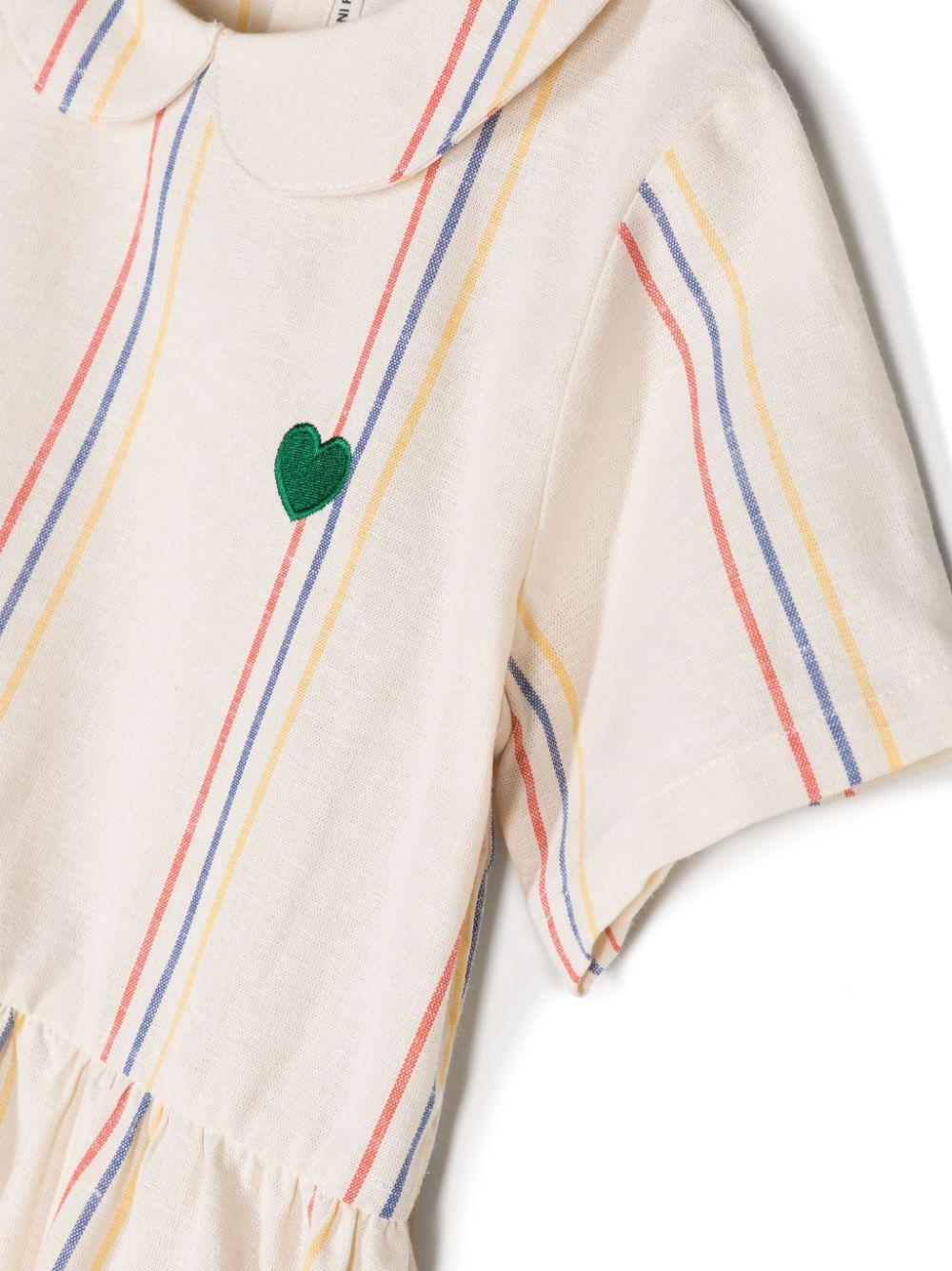 Abito beige/multicolor bambina