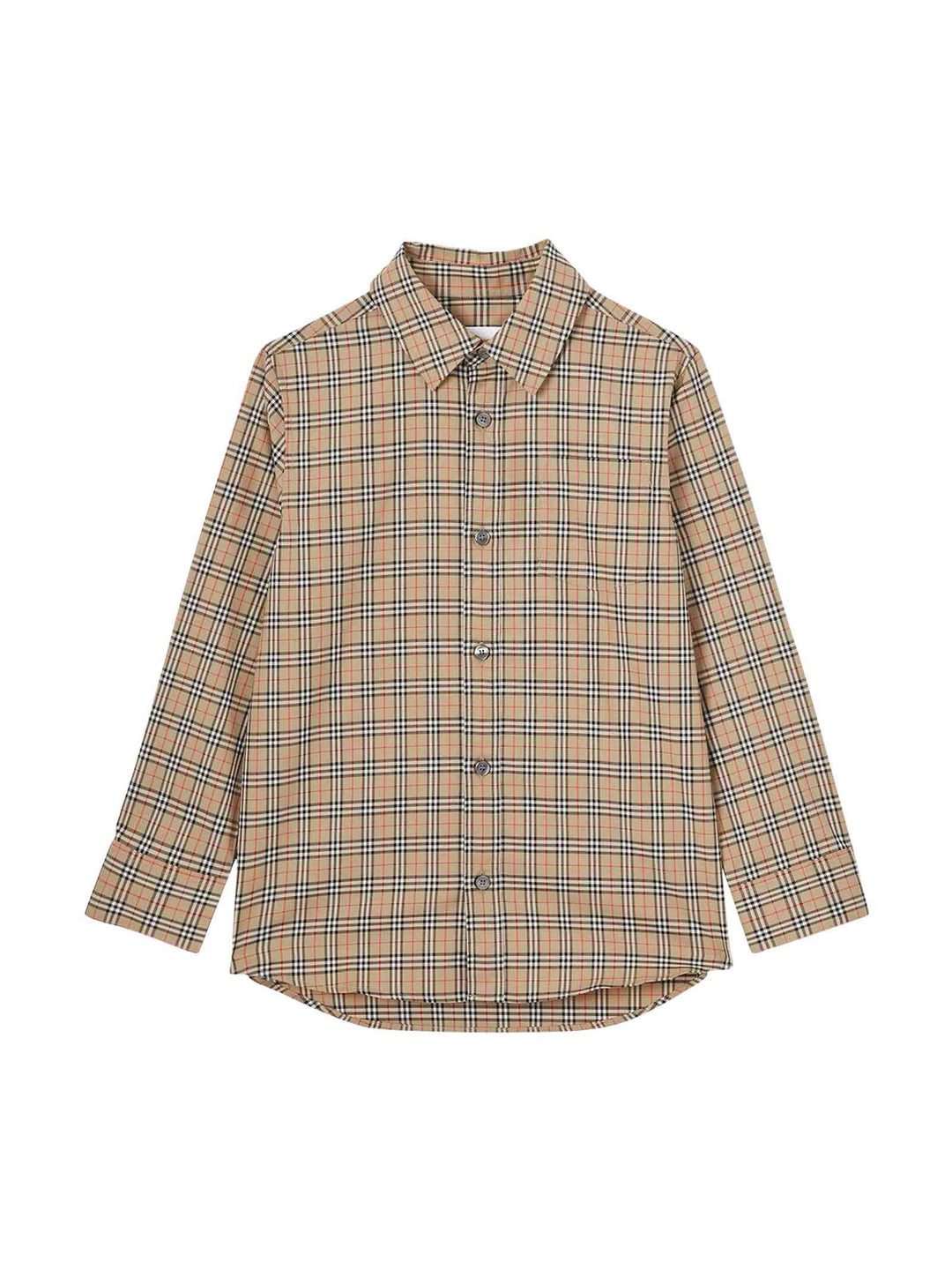 Camicia beige bambino