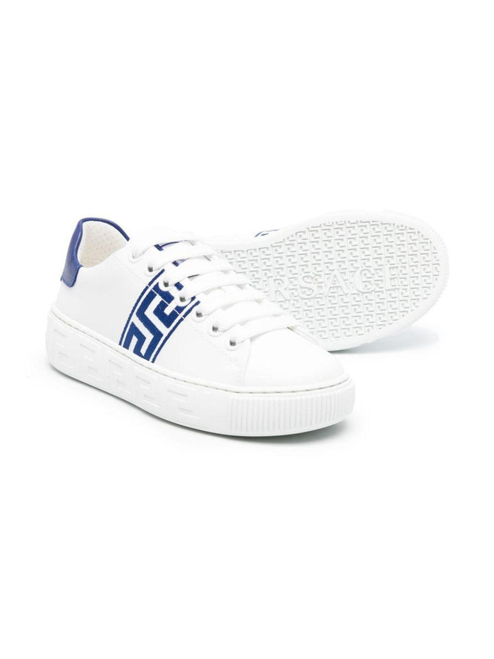 Sneakers bambino bianca/blu