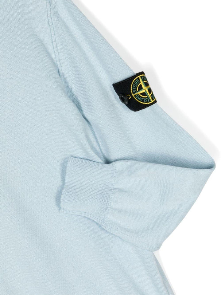 Maglione azzurro bambino