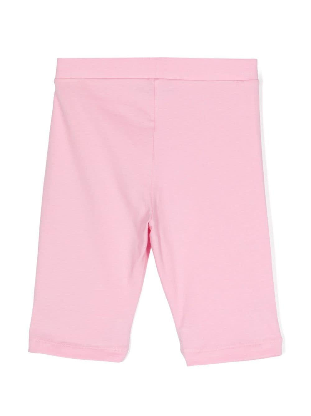 Bermuda rosa bambina HDQ01ELBA00 50206 MOSCHINO KIDS 