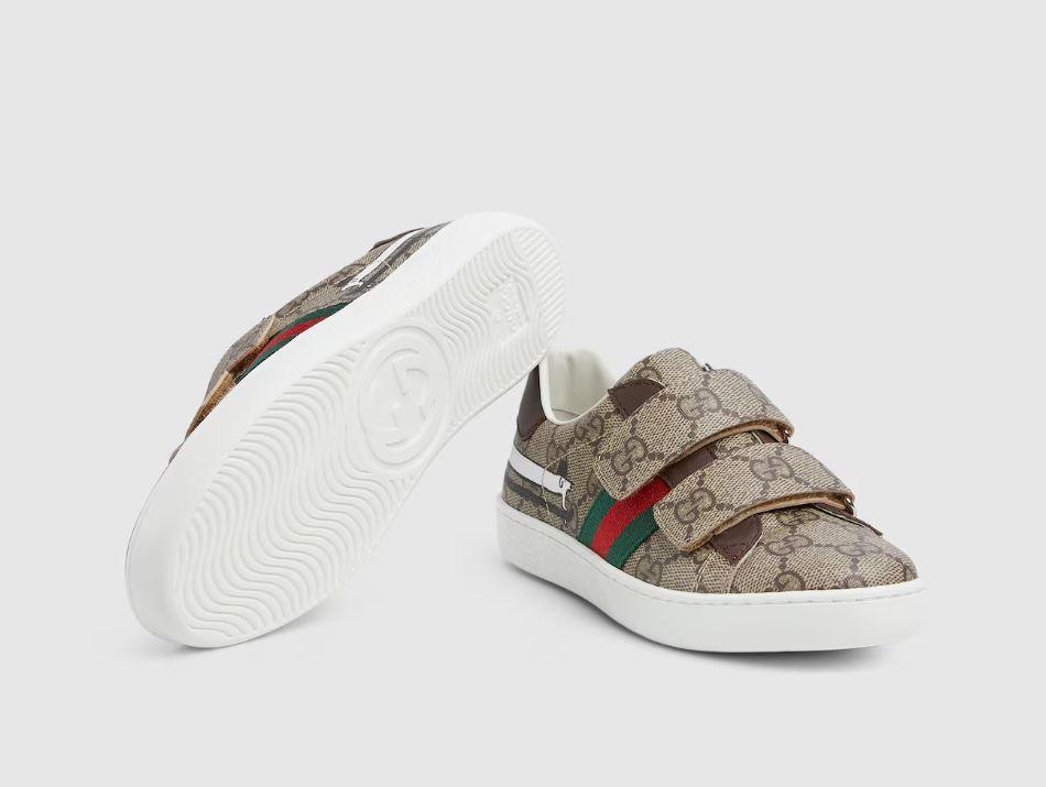 sneacker marrone bambino 463090FAEZC 8549 GUCCI KIDS 