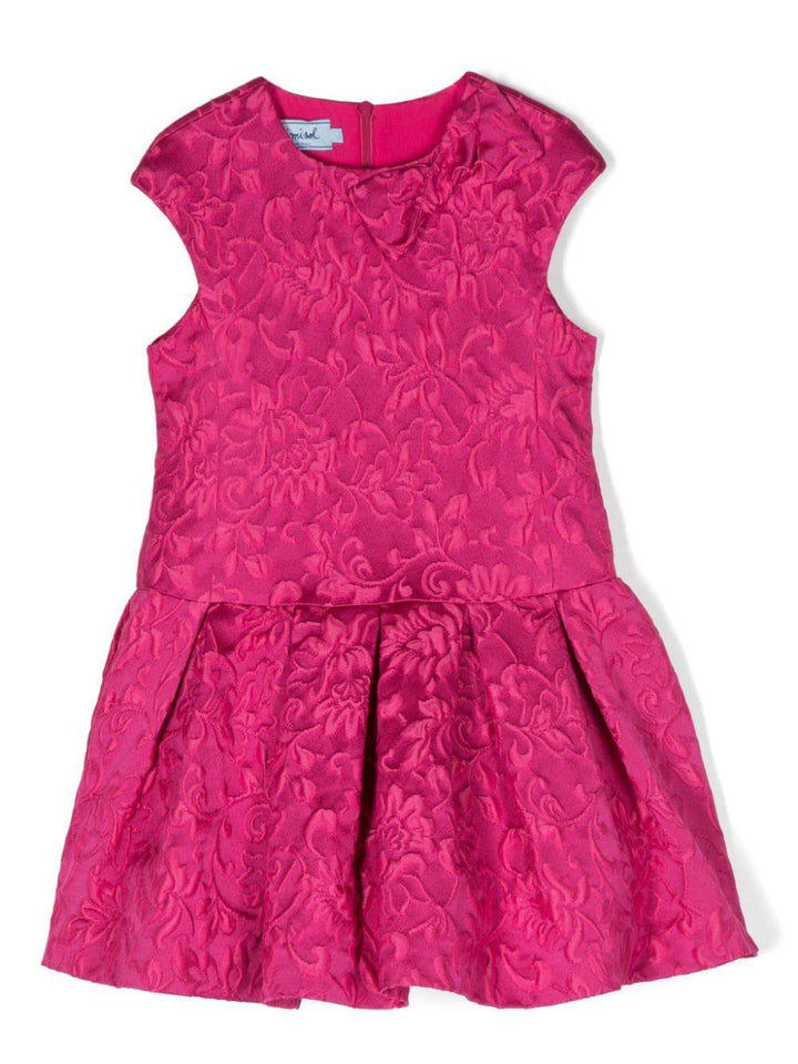 Abito fucsia bambina