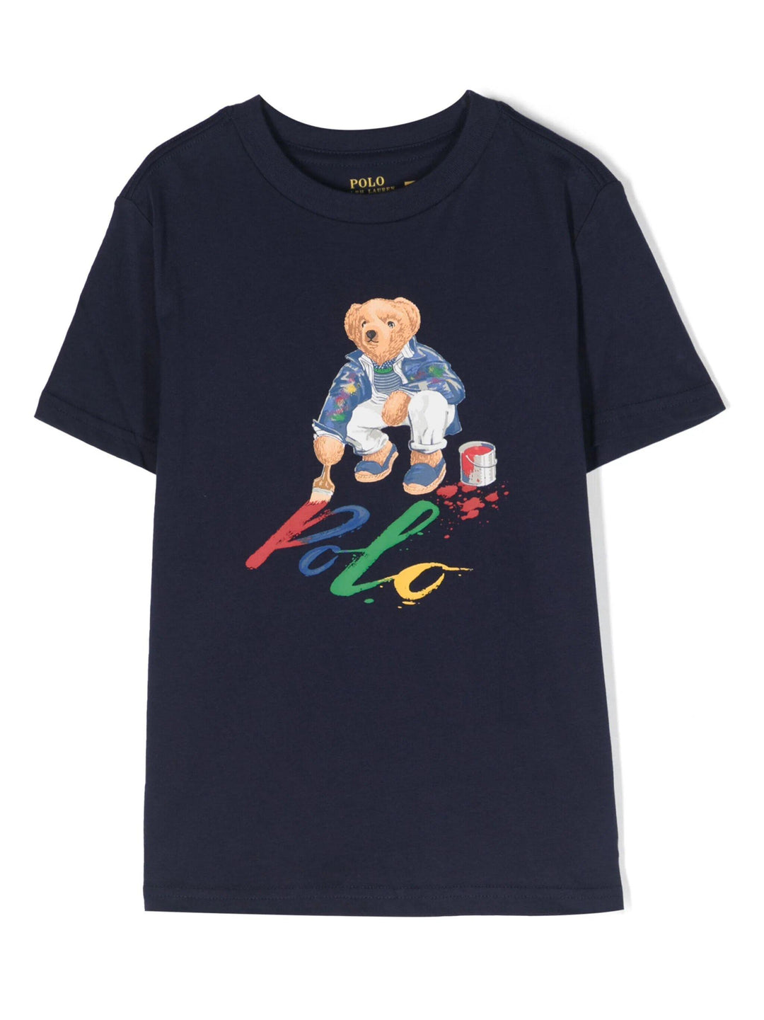 T-shirt blu bambino 322853828 025 RALPH LAUREN KIDS 
