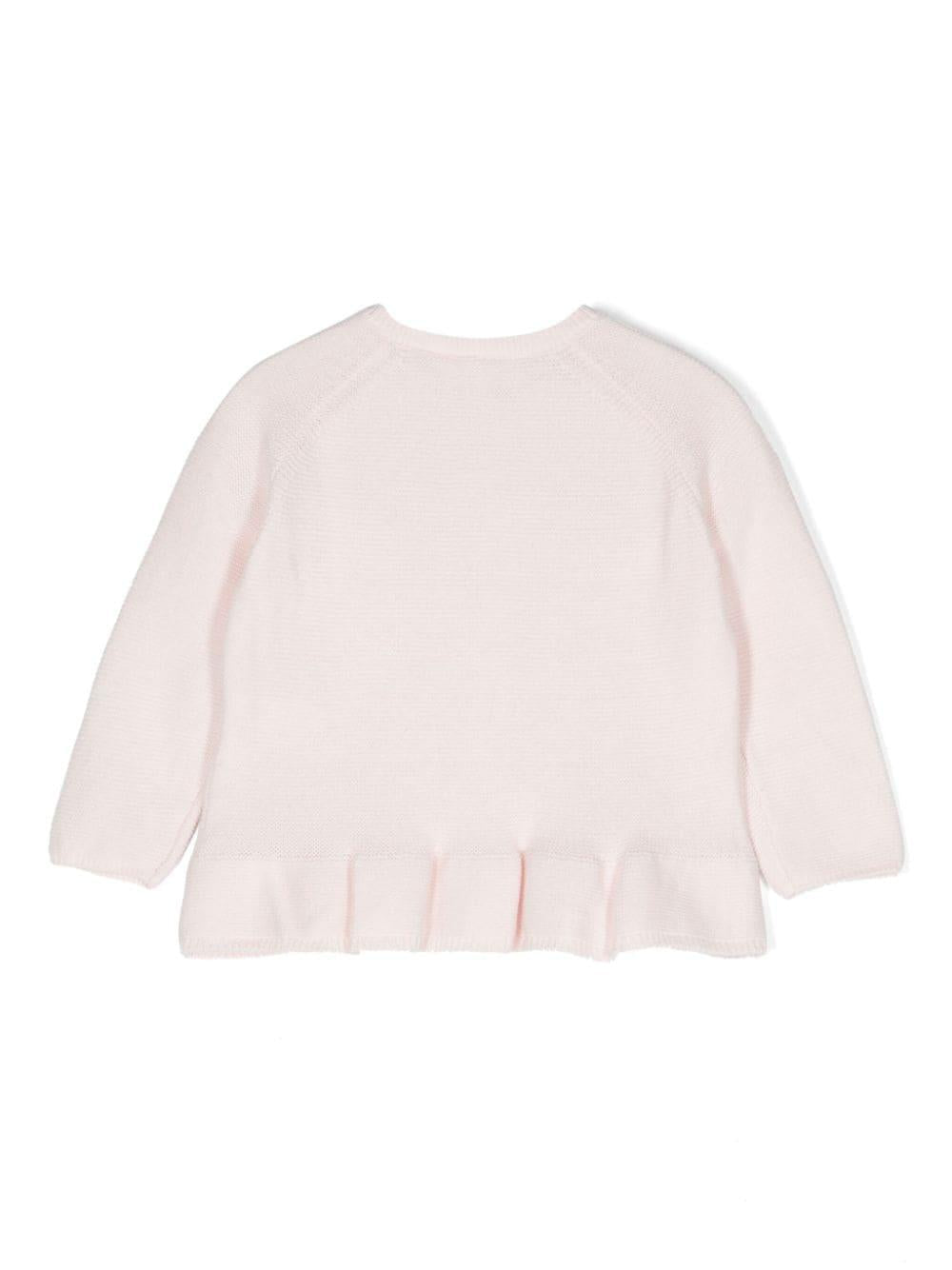 Cardigan rosa neonata