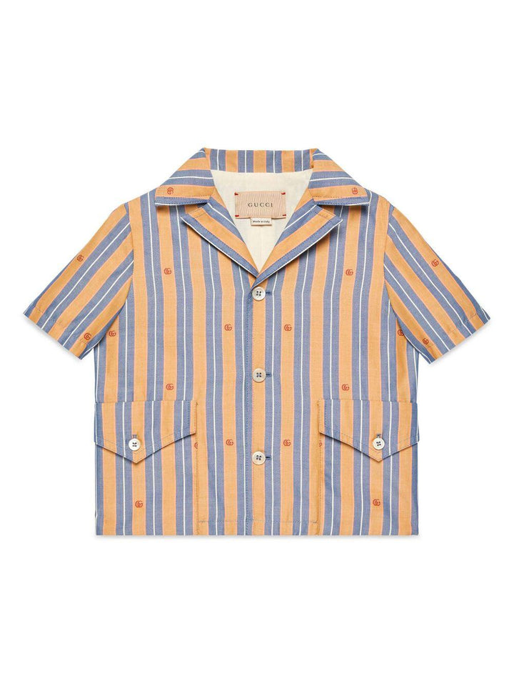 Camicia arancio bambino