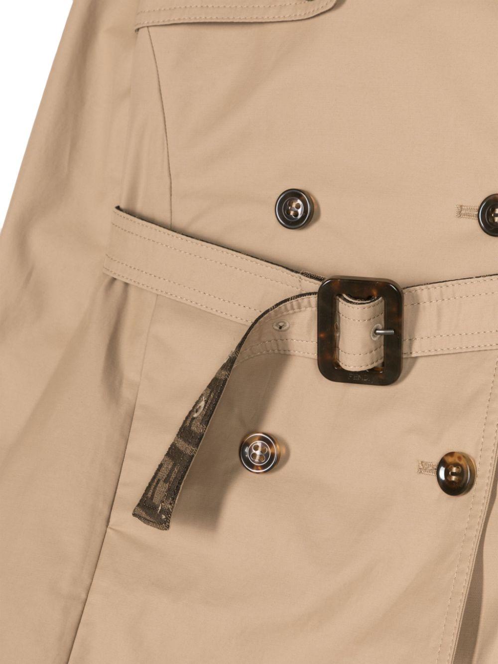 Trench beige bambina