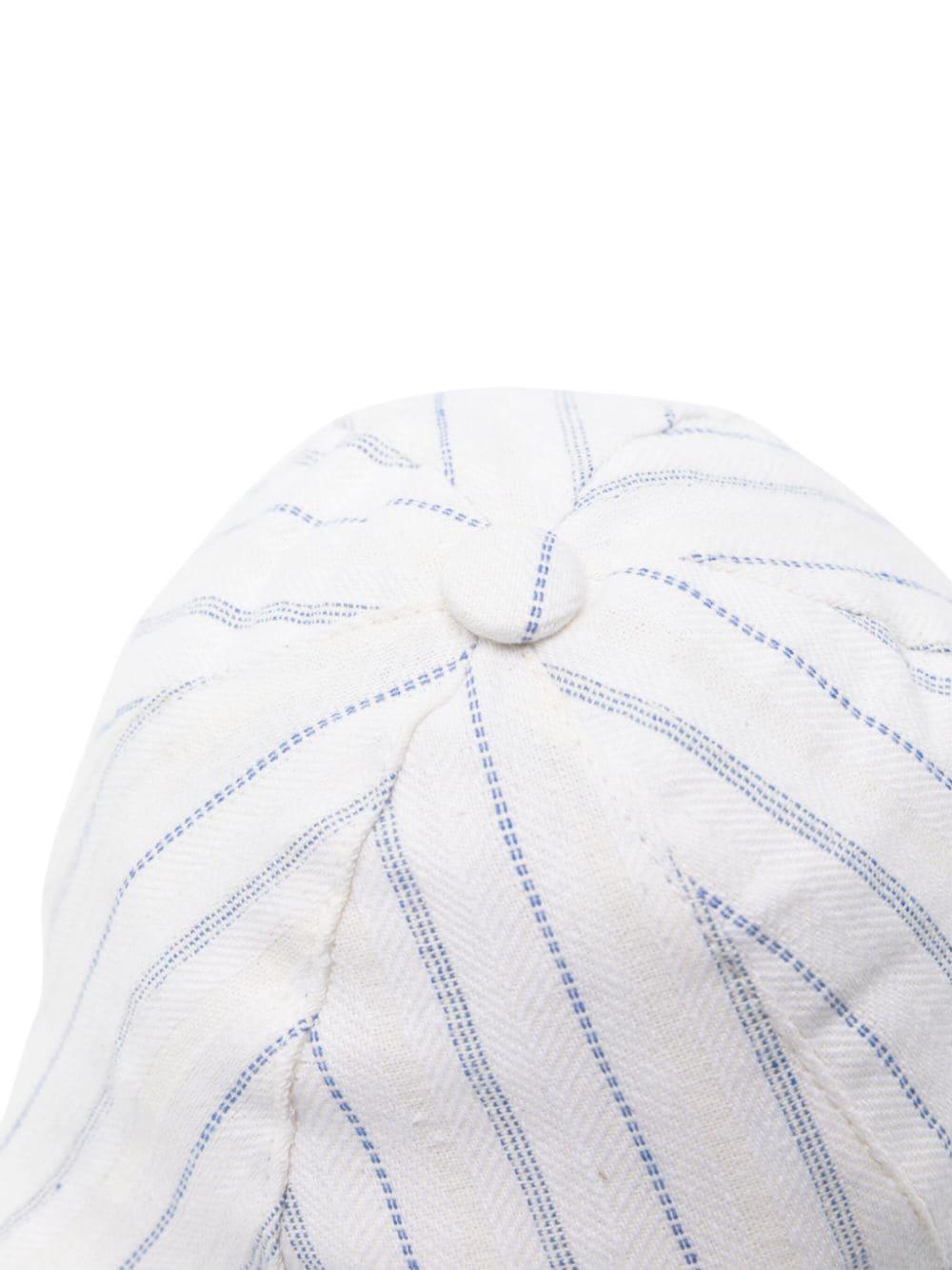Berretto neonato bianco/blu