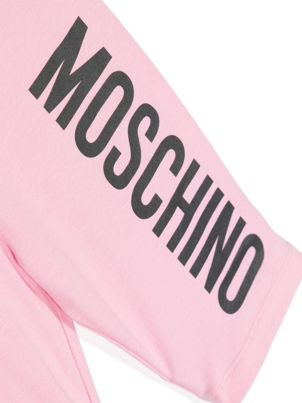 Bermuda rosa bambina HDQ01ELBA00 50206 MOSCHINO KIDS 