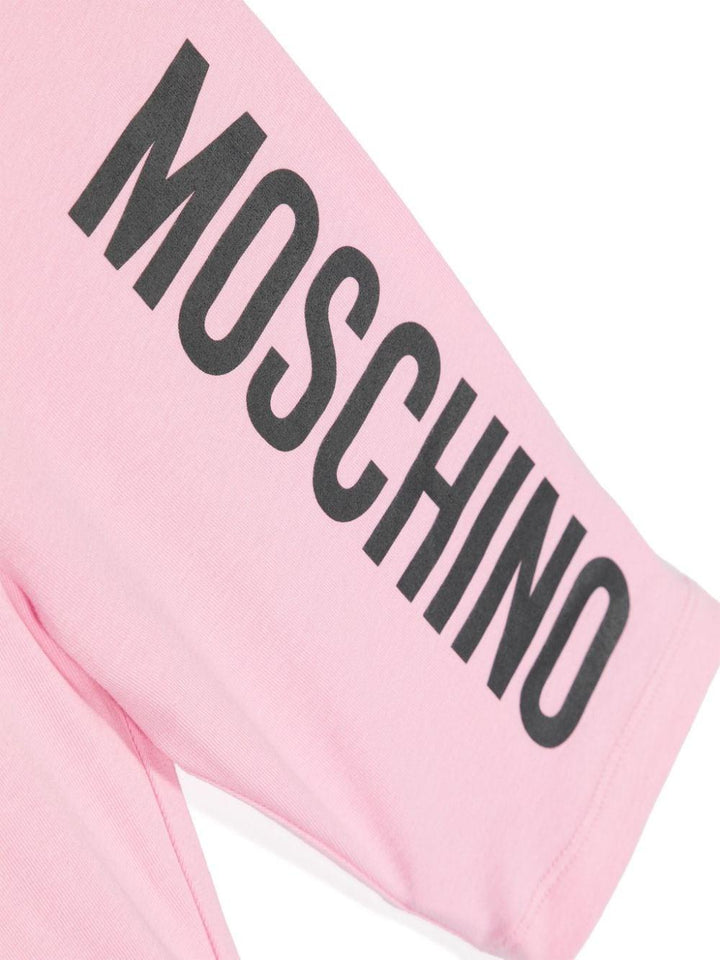 Bermuda rosa bambina HDQ01ELBA00 50206 MOSCHINO KIDS 