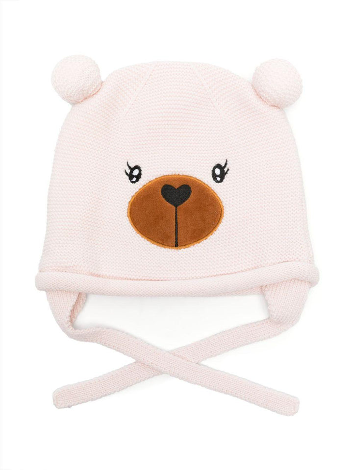 Cappello rosa neonata con stampa