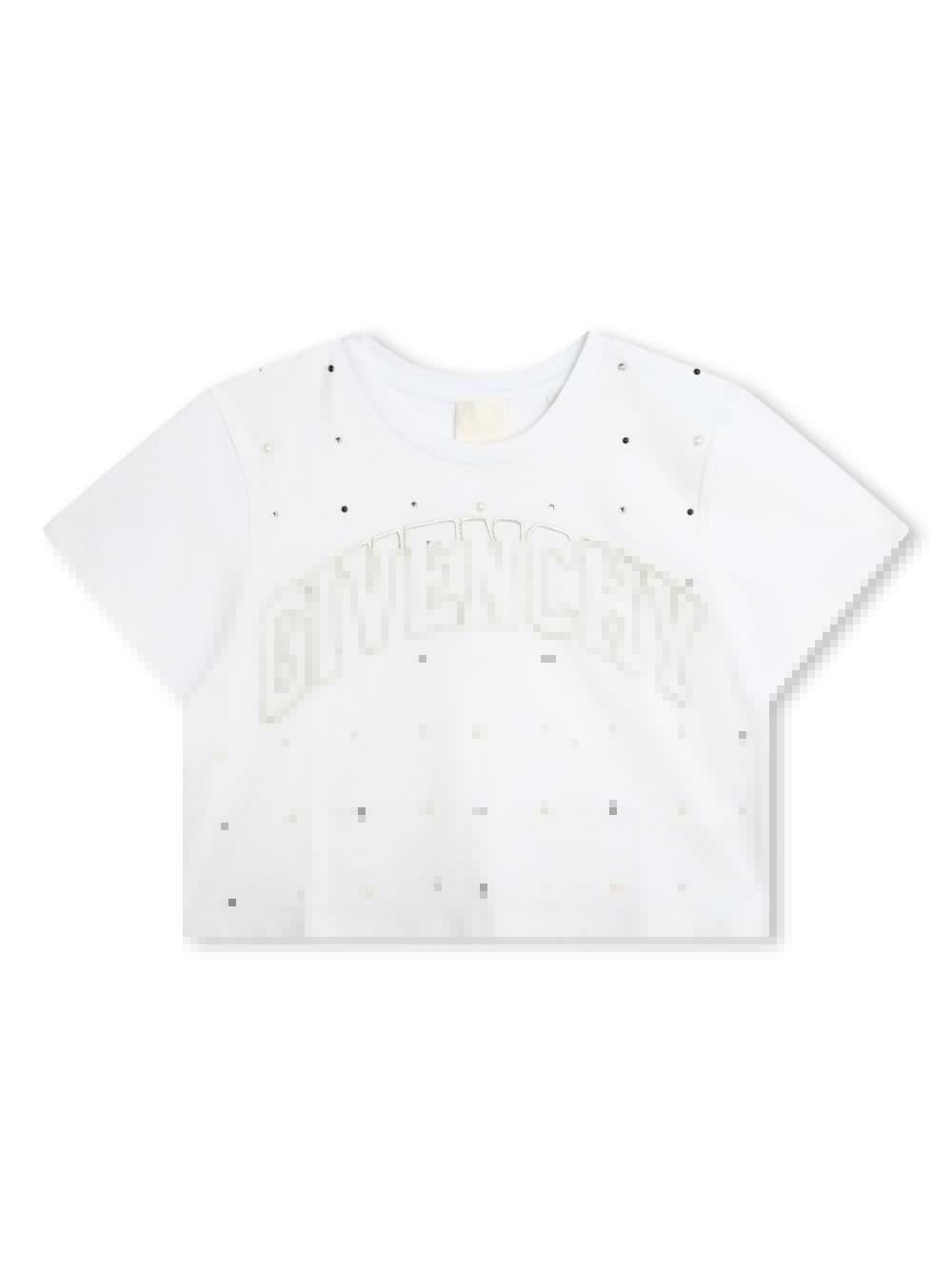 T-shirt bambina bianca
