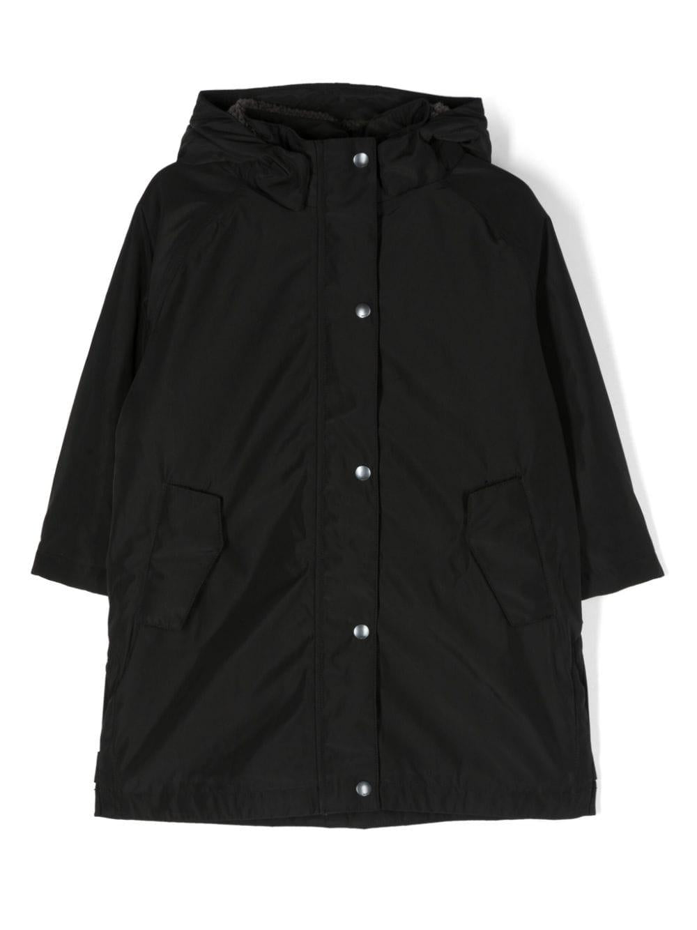 Parka nero unisex