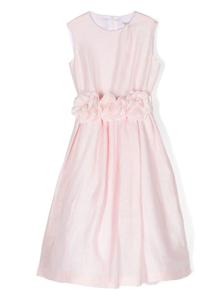 abito rosa bambina