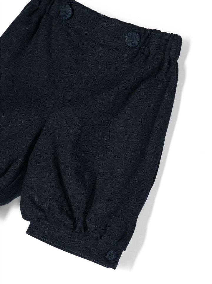 Shorts blu neonato