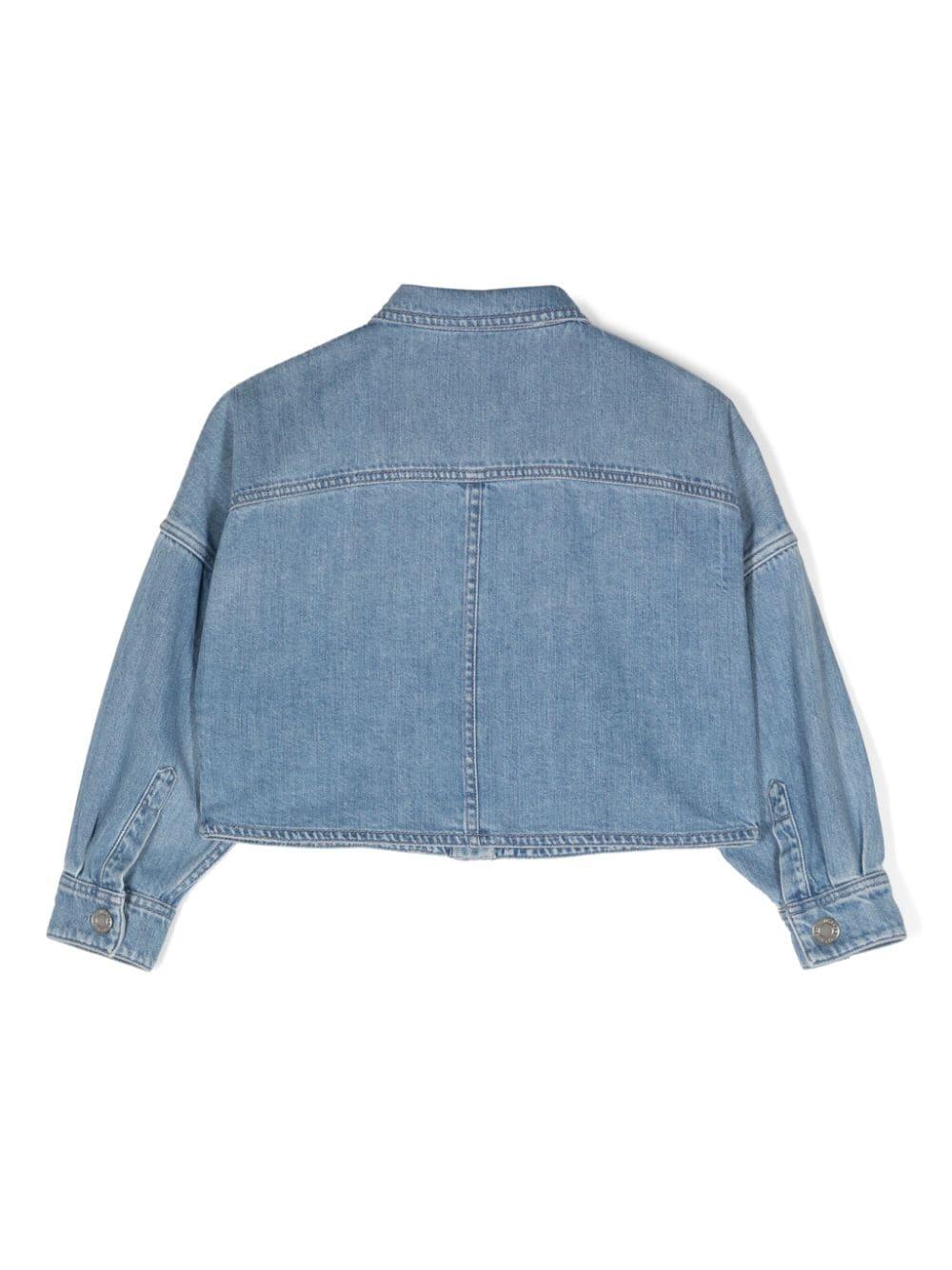 Giacca denim bambina