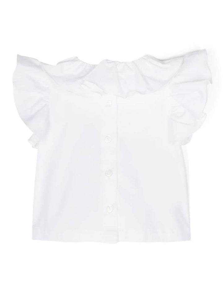 blusa bianca neonata