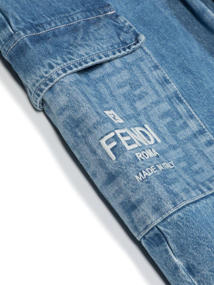 Jeans blu denim unisex
