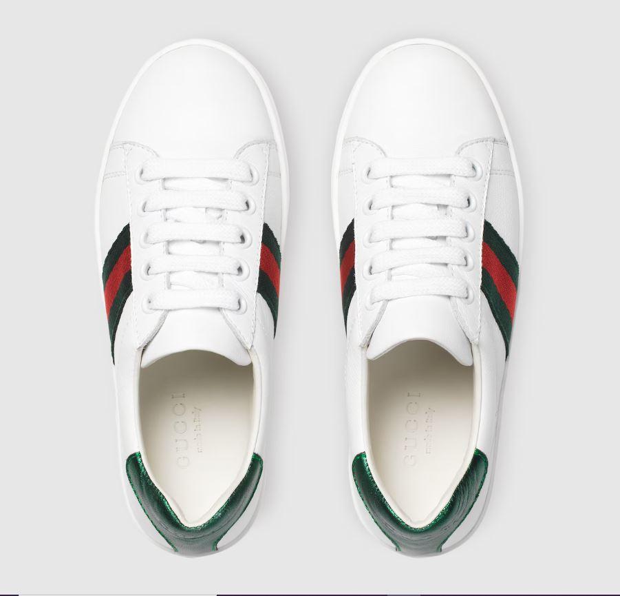 Sneakers bianche unisex 433148CPWE0 9075 GUCCI KIDS 