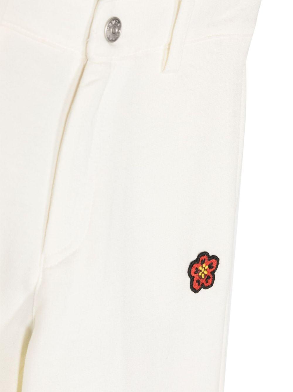 Pantaloni bianchi bambina K14275 12P KENZO KIDS 