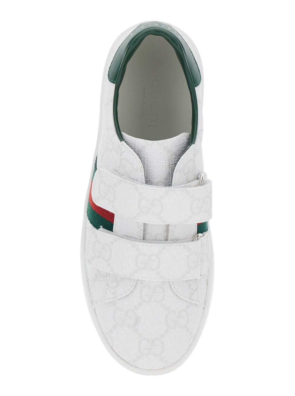 sneakers bianca bambino 463091FAEG6 9048 GUCCI KIDS 